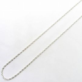 CADENA FORCET CORTO 0.55x60CM /PLATA